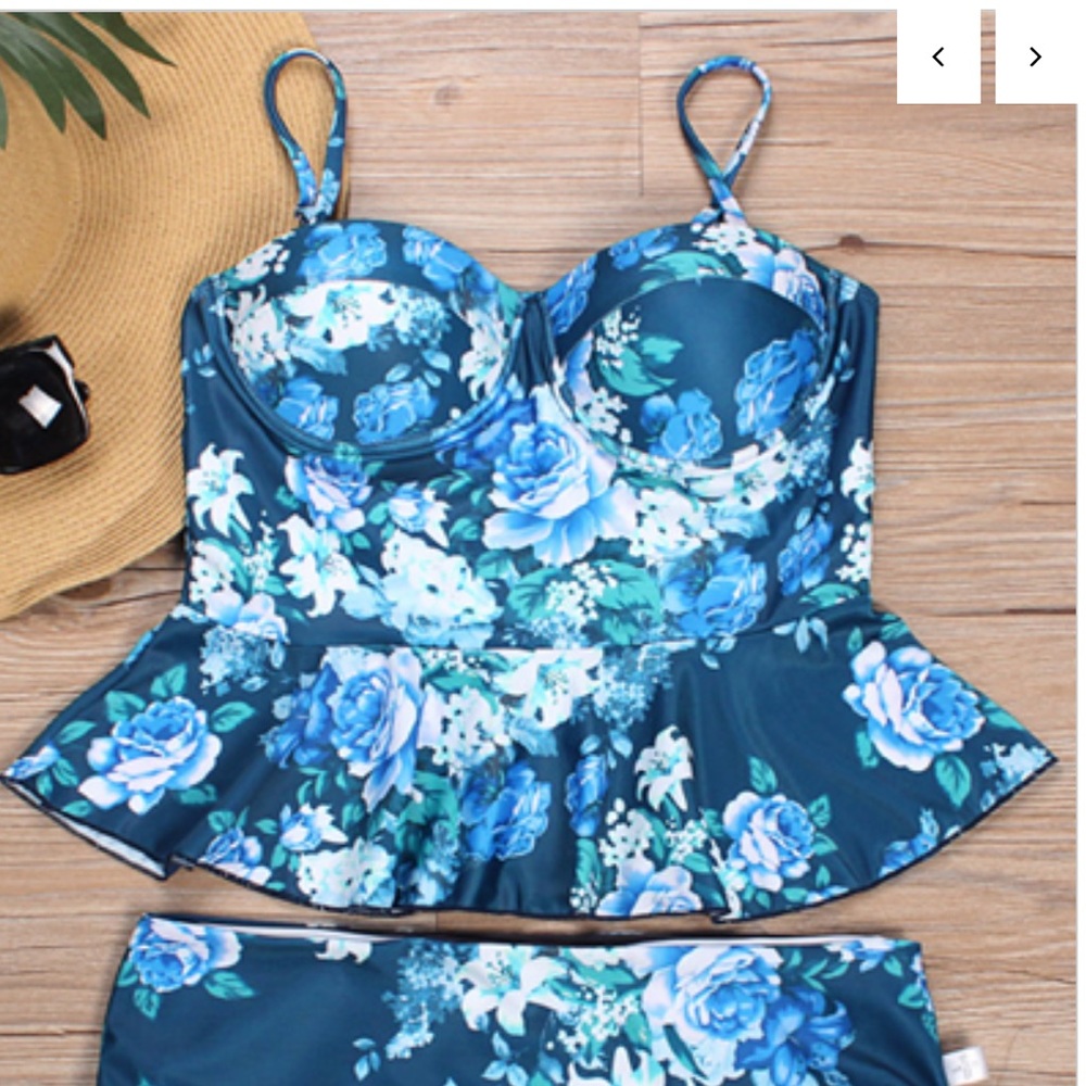 Sheinlove Bottomless High Waisted Bikini